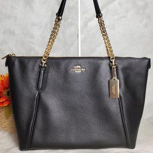 COACH AVA CHAIN TOTE